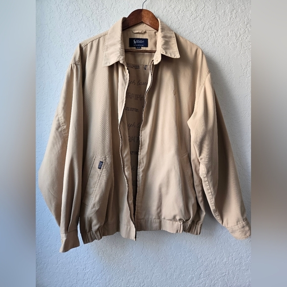 Polo Ralph Lauren Men’s Canvas Golf Jacket Size - Picture 2 of 13